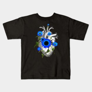 Floral heart 2 Kids T-Shirt